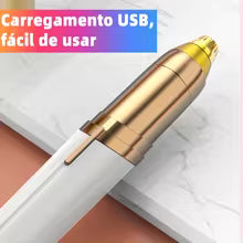 Kit Depilador en formato de bolígrafo profesional 18K + Removedor Portátil