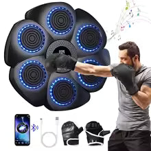 Máquina de Boxeo Musical con Guantes